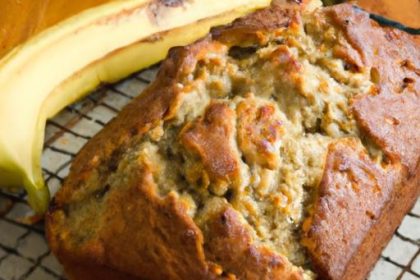 Simple & Delicious: 4-Ingredient Banana Bread Recipe Unveiled