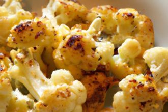 Golden Roasted Cauliflower with Parmesan: A Flavorful Twist