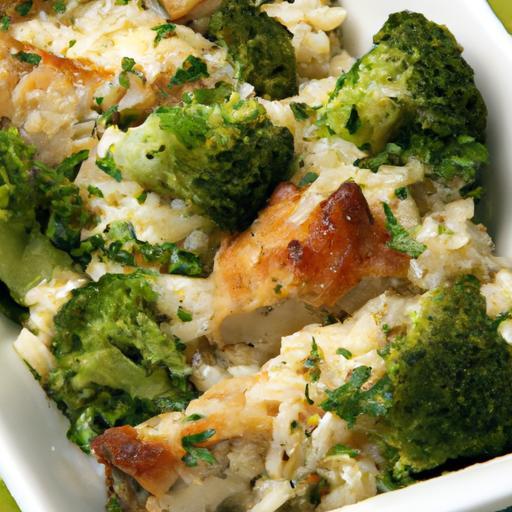 Hearty Chicken Broccoli Rice Casserole: Easy Family Feast