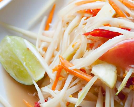 Crunchy Delight: The Zesty World of Green Papaya Salad