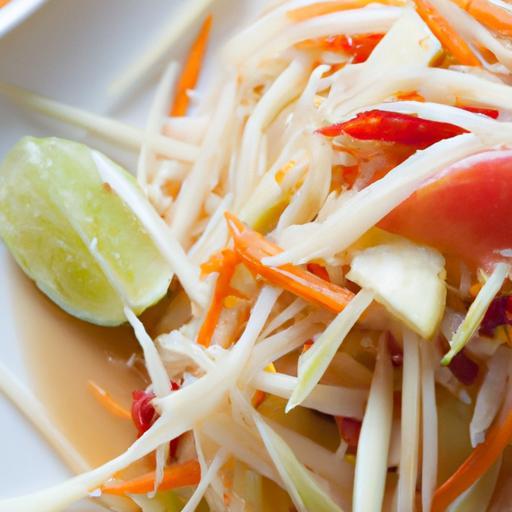 Crunchy Delight: The Zesty World of Green Papaya Salad