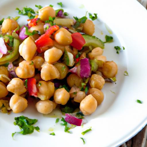 Fresh Mediterranean Chickpea Salad: A Nutritious Delight