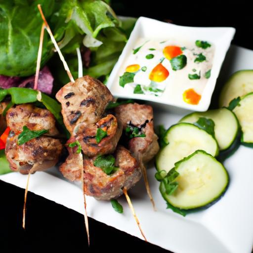 Savor the Flavors: Beef Kofta Kebabs with Creamy Tzatziki