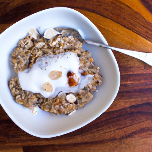 Supercharge Your Breakfast: Oatmeal with Chia & Almond Butter