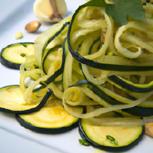 Zesty Zucchini Noodles with Ginger Garlic Twist Recipe