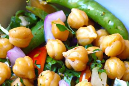 Zesty Vegan Chickpea Salad: Fresh, Flavorful & Oil-Free