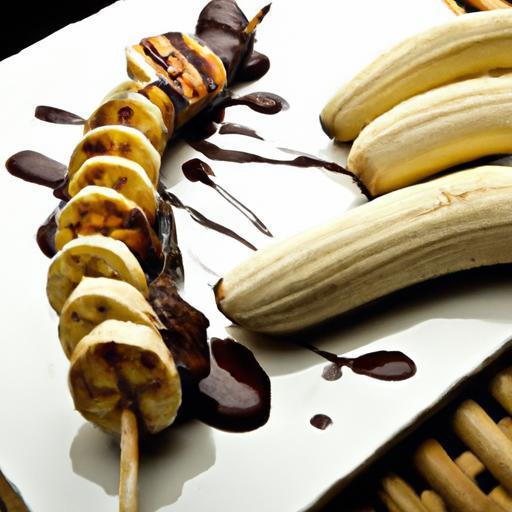 Tropical Treat: Grilled Bananas with Chocolate & Coconut Bliss