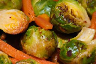 Golden Roasted Brussels Sprouts & Carrots: A Flavorful Duo