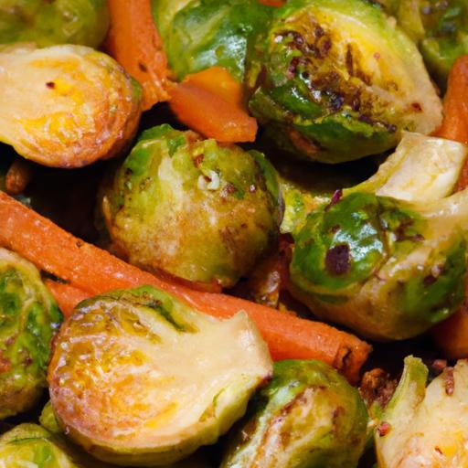 Golden Roasted Brussels Sprouts & Carrots: A Flavorful Duo