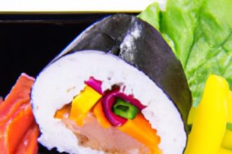 The Art of the Sushi Plate: A Delicious Visual Journey