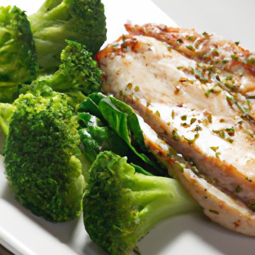 Savor Healthy Flavors: Grilled Chicken with Steamed Broccoli