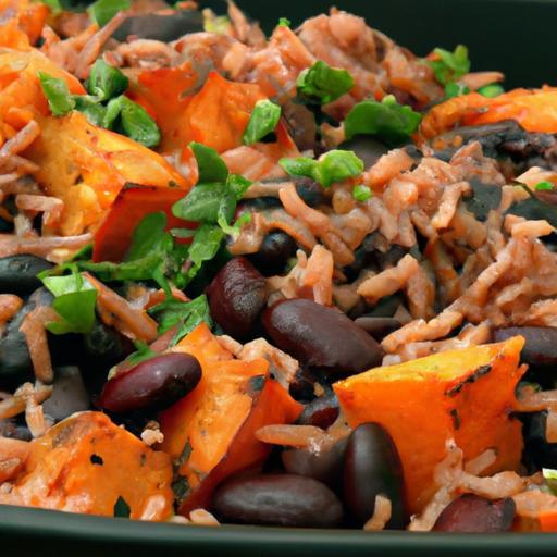 Southwest Sweet Potato Skillet: Hearty Black Bean & Rice