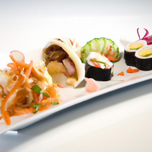 The Art of the Sushi Plate: A Delicious Visual journey