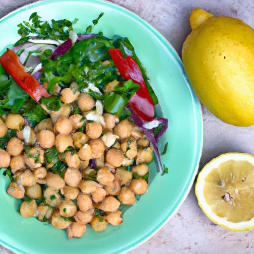 Zesty Vegan Chickpea Salad: Fresh, Flavorful & Oil-Free