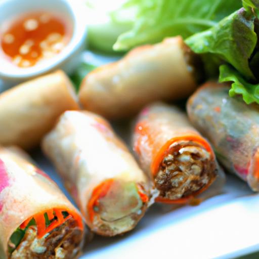 Crunchy Vietnamese Fried Spring Rolls: A delicious Tradition