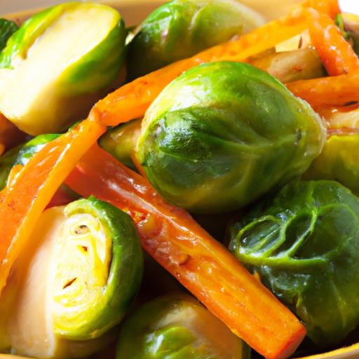 Golden Roasted Brussels Sprouts & Carrots: A Flavorful Duo