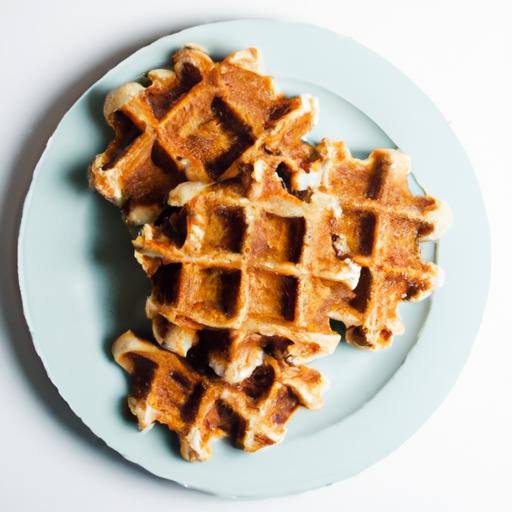 Power Up Mornings: protein Waffles with Almond Flour Twist