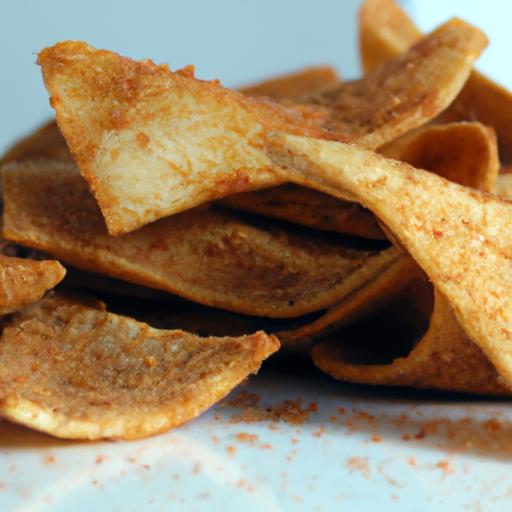 Crunchy Delight: Homemade‌ Cinnamon Sugar Tortilla Chips