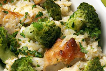 Hearty Chicken Broccoli Rice Casserole: Easy Family Feast