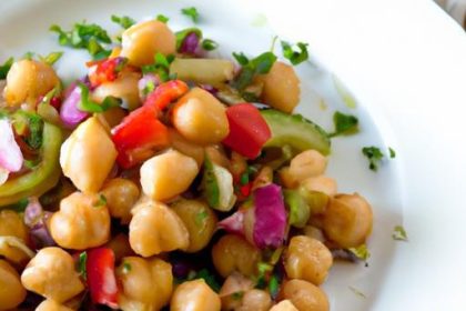 Fresh Mediterranean Chickpea Salad: A Nutritious Delight
