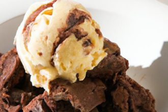 Decadent Chocolate Fudge Brownie Ice Cream: A Sweet Delight