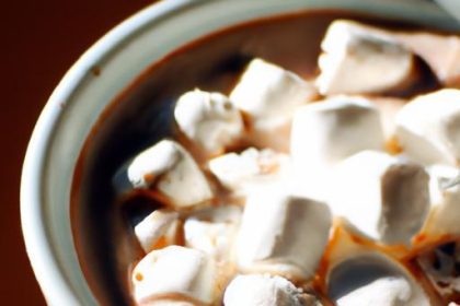 Indulgent Creamy Hot Chocolate with Fluffy Marshmallows