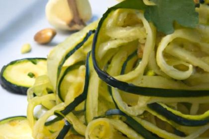 Zesty Zucchini Noodles with Ginger Garlic Twist Recipe