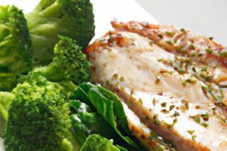 Savor Healthy Flavors: Grilled Chicken with Steamed Broccoli