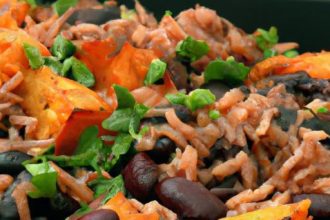 Southwest Sweet Potato Skillet: Hearty Black Bean & Rice